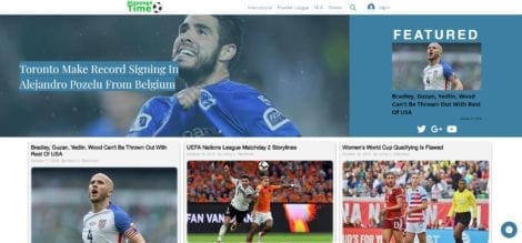 Stoppage Time - Ortana Technologies Website Design Client